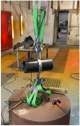 destructive clamp test rig