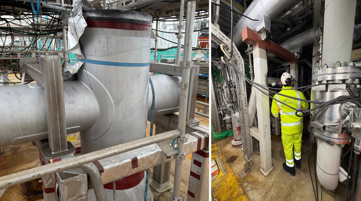 design og verifisering av pipe support 2